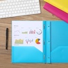 image:imageMr Pen Plastic Folders with Pockets and Prongs 5 Pack Letter Size  Flexible Plastic Folders with ProngsBright Colors