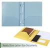 image:imageMr Pen Plastic Folders with Pockets and Prongs 5 Pack Letter Size  Flexible Plastic Folders with ProngsEarthlight Colors