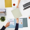 image:imageMr Pen Plastic Folders with Pockets and Prongs 5 Pack Letter Size  Flexible Plastic Folders with ProngsEarthlight Colors