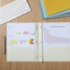image:imageMr Pen Plastic Folders with Pockets and Prongs 5 Pack Letter Size  Flexible Plastic Folders with ProngsEarthlight Colors