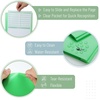 image:imageMr Pen Plastic Folders with Pockets and Prongs 5 Pack Letter Size  Flexible Plastic Folders with ProngsGreen  Organizational Sheets