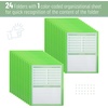 image:imageMr Pen Plastic Folders with Pockets and Prongs 5 Pack Letter Size  Flexible Plastic Folders with ProngsGreen  Organizational Sheets
