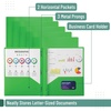 image:imageMr Pen Plastic Folders with Pockets and Prongs 5 Pack Letter Size  Flexible Plastic Folders with ProngsGreen
