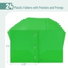 image:imageMr Pen Plastic Folders with Pockets and Prongs 5 Pack Letter Size  Flexible Plastic Folders with ProngsGreen