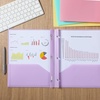 image:imageMr Pen Plastic Folders with Pockets and Prongs 5 Pack Letter Size  Flexible Plastic Folders with ProngsMacaron Colors