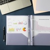 image:imageMr Pen Plastic Folders with Pockets and Prongs 5 Pack Letter Size  Flexible Plastic Folders with ProngsModern Tones