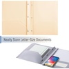 image:imageMr Pen Plastic Folders with Pockets and Prongs 5 Pack Letter Size  Flexible Plastic Folders with ProngsModern Tones