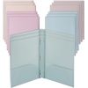 image:imageMr Pen Plastic Folders with Pockets and Prongs 5 Pack Letter Size  Flexible Plastic Folders with ProngsMuted Pastel Colors