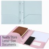 image:imageMr Pen Plastic Folders with Pockets and Prongs 5 Pack Letter Size  Flexible Plastic Folders with ProngsMuted Pastel Colors