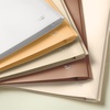 image:imageMr Pen Plastic Folders with Pockets and Prongs 5 Pack Letter Size  Flexible Plastic Folders with ProngsNatural Colors