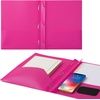 image:imageMr Pen Plastic Folders with Pockets and Prongs 5 Pack Letter Size  Flexible Plastic Folders with ProngsPink