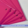 image:imageMr Pen Plastic Folders with Pockets and Prongs 5 Pack Letter Size  Flexible Plastic Folders with ProngsPink