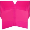 image:imageMr Pen Plastic Folders with Pockets and Prongs 5 Pack Letter Size  Flexible Plastic Folders with ProngsPink