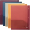 image:imageMr Pen Plastic Folders with Pockets and Prongs 5 Pack Letter Size  Flexible Plastic Folders with ProngsTranslucent