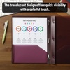 image:imageMr Pen Plastic Folders with Pockets and Prongs 5 Pack Letter Size  Flexible Plastic Folders with ProngsTranslucent