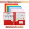 image:imageMr Pen Plastic Folders with Pockets and Prongs 5 Pack Letter Size  Flexible Plastic Folders with ProngsVintage Brown