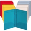 image:imageMr Pen Plastic Folders with Pockets and Prongs 5 Pack Letter Size  Flexible Plastic Folders with ProngsVintage Brown