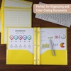 image:imageMr Pen Plastic Folders with Pockets and Prongs 5 Pack Letter Size  Flexible Plastic Folders with ProngsYellow  Organizational Sheets