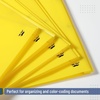 image:imageMr Pen Plastic Folders with Pockets and Prongs 5 Pack Letter Size  Flexible Plastic Folders with ProngsYellow