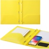 image:imageMr Pen Plastic Folders with Pockets and Prongs 5 Pack Letter Size  Flexible Plastic Folders with ProngsYellow