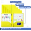 image:imageMr Pen Plastic Folders with Pockets and Prongs 5 Pack Letter Size  Flexible Plastic Folders with ProngsYellow