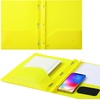 image:imageMr Pen Plastic Folders with Pockets and Prongs 5 Pack Letter Size  Flexible Plastic Folders with ProngsYellow