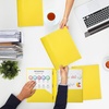 image:imageMr Pen Plastic Folders with Pockets and Prongs 5 Pack Letter Size  Flexible Plastic Folders with ProngsYellow