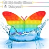 image:imageMr Pen Pop Fidget Sensory Toys Butterfly Shape  Sensory Stress Relief Squeeze Toys for Kids amp Adults Silicone Bubble Popping Game for Anxiety FunButterfly