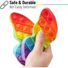image:imageMr Pen Pop Fidget Sensory Toys Butterfly Shape  Sensory Stress Relief Squeeze Toys for Kids amp Adults Silicone Bubble Popping Game for Anxiety FunButterfly
