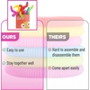 image:imageMr Pen Pop Tubes Sensory Toys 6 Pack Large Pop Tubes
