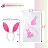 image:imageMr Pen Potato Sack Race Bags with Bunny Ears Headbands 382 x 235  Large Size 6 Set Sack Race Bags for Adults and Kids Family Game Outdoor Games Yard Games Bean Bag Game Set