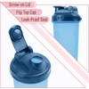 image:imageMr Pen Protein Shaker Bottles 2 Pack 28 oz  Shaker Bottles with LeakProof FlipTop Lid Wire Whisk Ball for Smooth Mixing Ideal for Protein Shakes SmoothiesBlue  Red