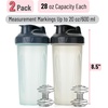 image:imageMr Pen Protein Shaker Bottles 2 Pack 28 oz  Shaker Bottles with LeakProof FlipTop Lid Wire Whisk Ball for Smooth Mixing Ideal for Protein Shakes SmoothiesClear