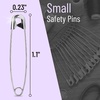 image:imageMr Pen Safety Pins 15 Inch 500 Pack Nickel Plated Steel  Rust Resistant Bulk Medium Safety Pins for Clothes Crafts Pinning Sewing ArtSilver