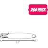 image:imageMr Pen Safety Pins 15 Inch 500 Pack Nickel Plated Steel  Rust Resistant Bulk Medium Safety Pins for Clothes Crafts Pinning Sewing ArtSilver