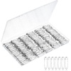 image:imageMr Pen Safety Pins 15 Inch 500 Pack Nickel Plated Steel  Rust Resistant Bulk Medium Safety Pins for Clothes Crafts Pinning Sewing ArtSilver