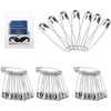 image:imageMr Pen Safety Pins 15 Inch 500 Pack Nickel Plated Steel  Rust Resistant Bulk Medium Safety Pins for Clothes Crafts Pinning Sewing ArtSilver
