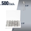 image:imageMr Pen Safety Pins 300 Pack Small amp Large Sizes Nickel Plated Steel  Silver Small and Large Safety Pins Bulk for Clothes Sewing Arts amp Craft RustResistant Heavy Duty StrengthSilver