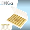 image:imageMr Pen Safety Pins 300 Pack Small amp Large Sizes Nickel Plated Steel  Silver Small and Large Safety Pins Bulk for Clothes Sewing Arts amp Craft RustResistant Heavy Duty StrengthGold