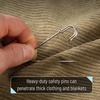 image:imageMr Pen Safety Pins Upgraded 23 12 Pack Silver Safety Pin