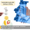 image:imageMr Pen Shaker Bottles  28 oz Pink Protein Mixer Bottle with Whisk Ball  Shaker Bottles for Protein ShakesBlue