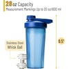 image:imageMr Pen Shaker Bottles  28 oz Pink Protein Mixer Bottle with Whisk Ball  Shaker Bottles for Protein ShakesBlue