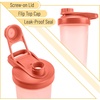 image:imageMr Pen Shaker Bottles  28 oz Pink Protein Mixer Bottle with Whisk Ball  Shaker Bottles for Protein ShakesCoral Pink