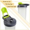 image:imageMr Pen Shaker Bottles  28 oz Pink Protein Mixer Bottle with Whisk Ball  Shaker Bottles for Protein ShakesGrayGreen