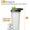 image:imageMr Pen Shaker Bottles  28 oz Pink Protein Mixer Bottle with Whisk Ball  Shaker Bottles for Protein ShakesGrayGreen