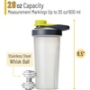 image:imageMr Pen Shaker Bottles  28 oz Pink Protein Mixer Bottle with Whisk Ball  Shaker Bottles for Protein ShakesGrayYellow
