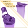 image:imageMr Pen Shaker Bottles  28 oz Pink Protein Mixer Bottle with Whisk Ball  Shaker Bottles for Protein ShakesPurple