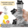 image:imageMr Pen Shaker Bottles for Protein Mixes 28 oz  Leak Proof Shaker Cups with Stainless Steel Wire Whisk Ball for Protein Shakes and Pre Workout Fathers Day GiftClear 1