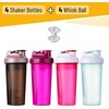 image:imageMr Pen Shaker Bottles for Protein Mixes 28 oz 4 Pack  Colorful Protein Shaker Bottle with Wire Whisk Ball Mixer BottleBlack  Purple  Pink  Mint