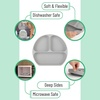 image:imageMr Pen Silicone Suction Plates for Toddlers Toddler Plates  Suction Plates for Baby Baby Plates Kids Plates Baby Plates with Suction Silicone Plates for Baby Baby Suction Plate